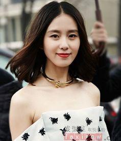 明星中长发型,中长发型演绎时尚魅力