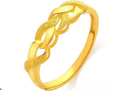 头条的黄金戒指检测,真假黄金一验便知